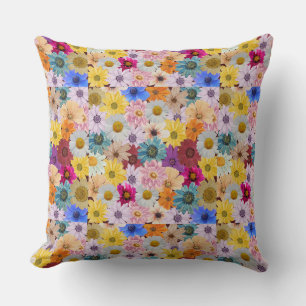 Farbige Daisy Gemustert Throw Kissen