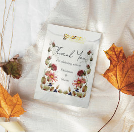 Farbige Daisy-Wildblume Geschenktütchen