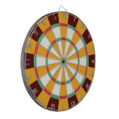 Farbige Dartscheibe (Vorderseite Links)