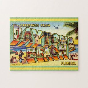 Farbige Daytona Beach 11x14 Puzzle