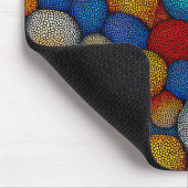 Farbige dekorative Kies Mousepad (Ecke)