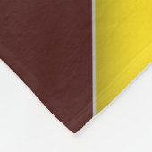 Farbige Diagonalstreifen Fleecedecke (Ecke)