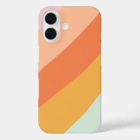 Farbige Diagonalstreifen Retro Sweet Candy Pasty