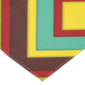 Farbige Diagonalstreifen Tischdecke (Schrägansicht)