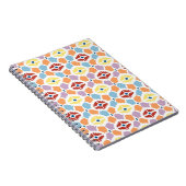 Farbige Diamanten, geometrisch Notizblock (Rechte Seite)
