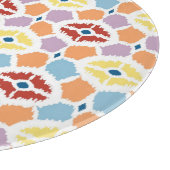 Farbige Diamanten, geometrisch Schneidebrett (Ecke)