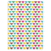 Farbige Diamanten Klemmbrett (Rückseite)