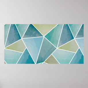 Farbige digitale Wandfliesen Poster