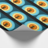 Farbige Disk Golf Basket Geschenkpapier (Ecke)