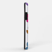 Farbige Dog Paw Print Patches Case-Mate iPhone Hülle (Hinten/Rechts)