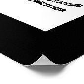 Farbige Donkeys Poster (Ecke)