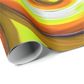 Farbige Donuts gelb Geschenkpapier (Rolleneckpunkt)