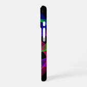 Farbige doppelte Loop-Netz-Geometrie-iPhone 16-Hül iPhone 16 Hülle (Linke Seite)