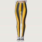 Farbige Dreieck-Streifen Leggings (Vorderseite)