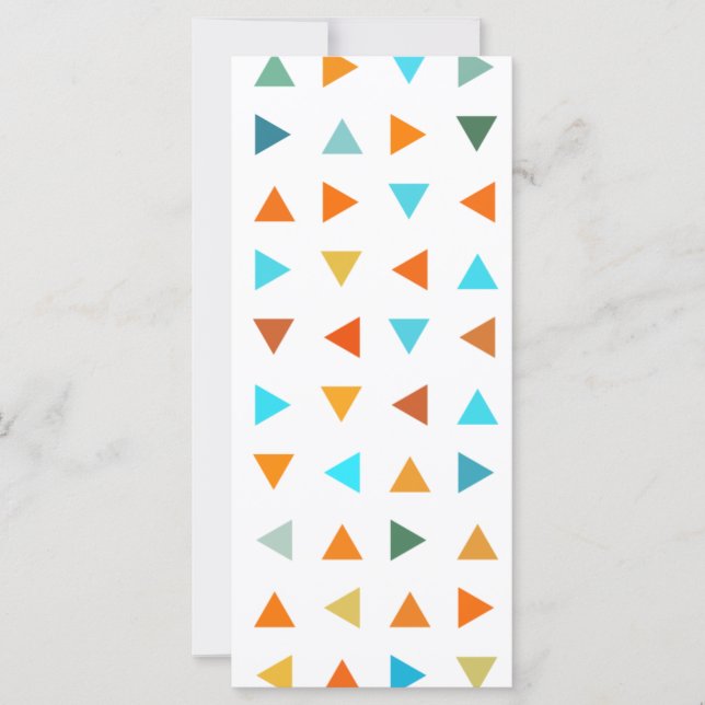 Farbige Dreiecke (Vorderseite)