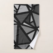 Farbige Dreiecke 6 Badhandtuch Set (Handtuch)