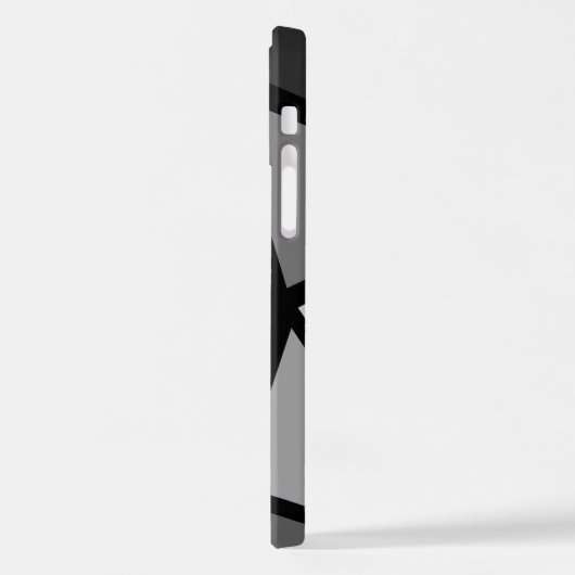 Farbige Dreiecke 6 iPhone Hülle (Linke Seite)