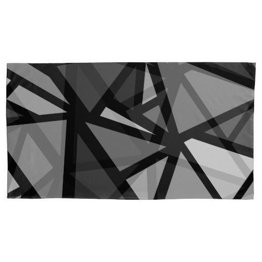 Farbige Dreiecke 6 Kissenbezug (Vorderseite)