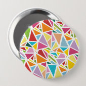 Farbige Dreiecke Button (Vorne & Hinten)