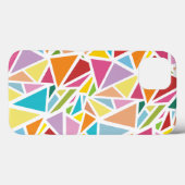 Farbige Dreiecke Case-Mate iPhone Hülle (Rückseite (Horizontal))