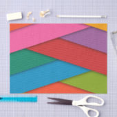 Farbige Dreiecke für Gewebe Seidenpapier (Handwerk)