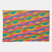 Farbige Dreiecke Küchenhandtuch Geschirrtuch (Horizontal)