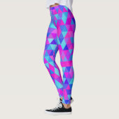 Farbige Dreiecke Leggings (Links)