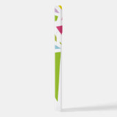 Farbige Dreiecke Muster 4 iPhone Hülle (Rechte Seite)