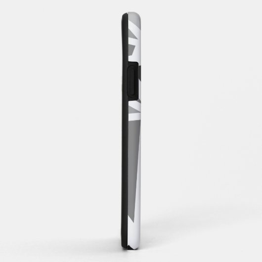 Farbige Dreiecke Muster 5 Case-Mate iPhone Hülle (Hinten/Rechts)