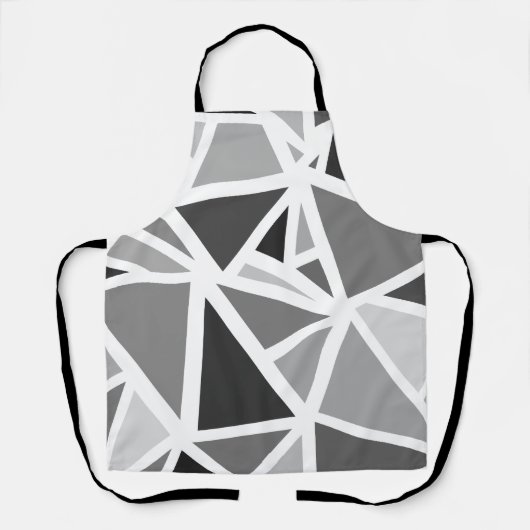 Farbige Dreiecke Muster 5 Schürze (Vorderseite)