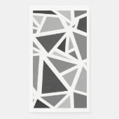 Farbige Dreiecke Muster 5 Serviette (Vorderseite)