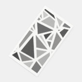 Farbige Dreiecke Muster 5 Serviette (Ecke)