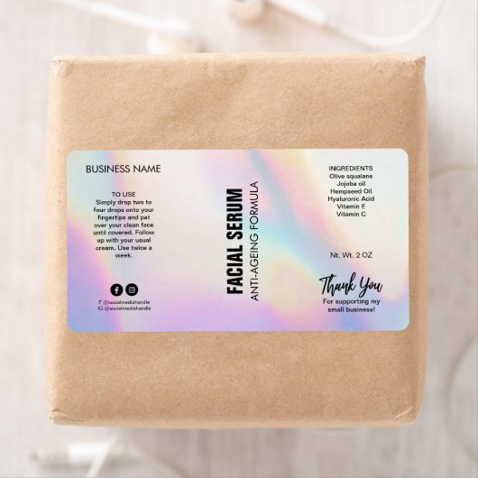 Farbige Dropper-Flaschenetiketten (Insitu)