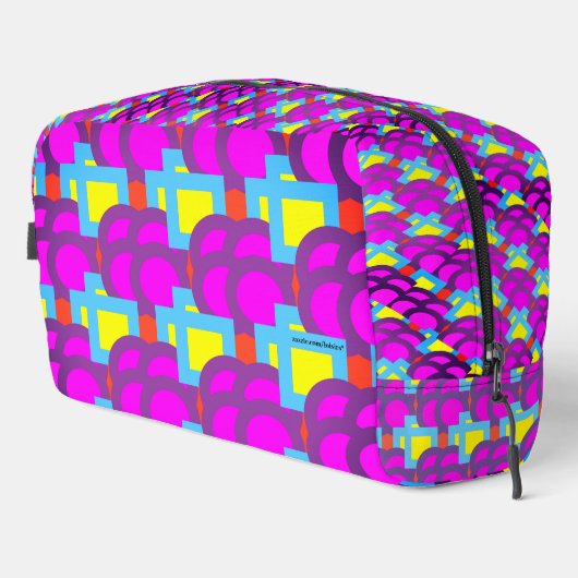 Farbige Druckknopfbeutel Waschbeutel (Rechte Ecke)