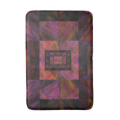 Farbige dunkle Galaxie der Blöcke Kunstwerk Badematte (Vorderseite Vertikal)