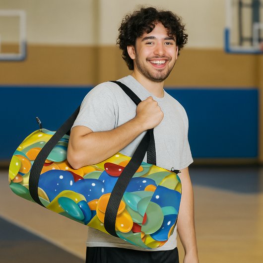 Farbige Edelsteine Duffle Bag