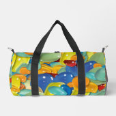 Farbige Edelsteine Duffle Bag (Vorderseite)