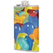 Farbige Edelsteine Flachmann (Links)