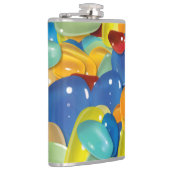 Farbige Edelsteine Flachmann (Rechts)