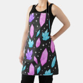 Farbige Edelsteine im kosmischen Raum Schürze (InSitu)