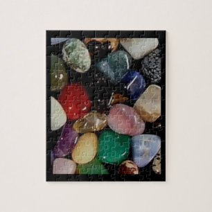 Farbige Edelsteine-Jigsaw-Puzzle Puzzle