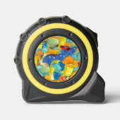 Farbige Edelsteine Maßband (Vorderseite)