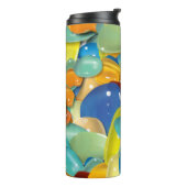 Farbige Edelsteine Thermosbecher (Nach links gedreht)