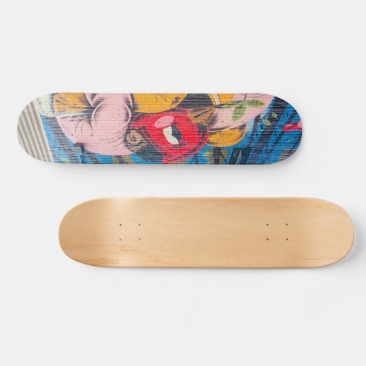 Farbige, einzigartige Graffiti Skateboard (Horizontal)