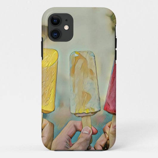 Farbige Eis-Populationen Case-Mate iPhone Hülle (Rückseite)