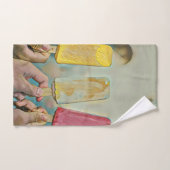 Farbige Eis-Populationen Handtuch (Handtuch)
