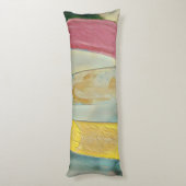 Farbige Eis-Populationen Seitenschläferkissen (Rückseite (Vertikal))