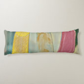 Farbige Eis-Populationen Seitenschläferkissen (Rückseite)