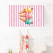 Farbige Eiscreme Banner (Insitu)