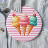 Farbige Eiscreme Button (Beispiel)